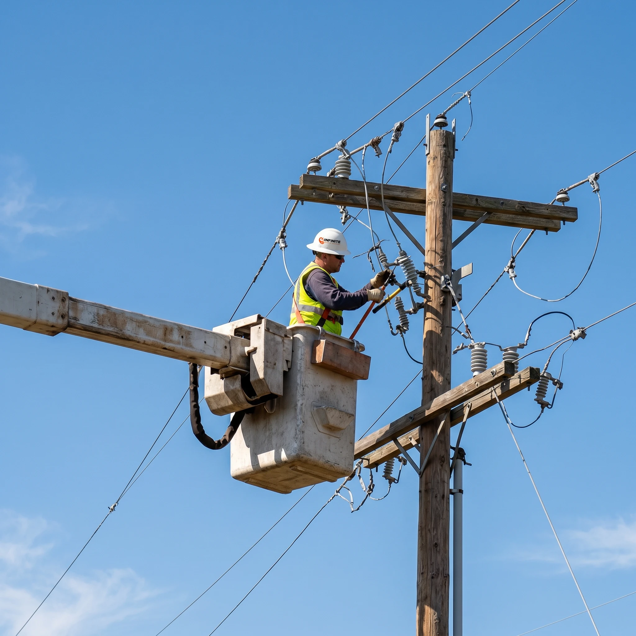 Aerial Fiber Construction